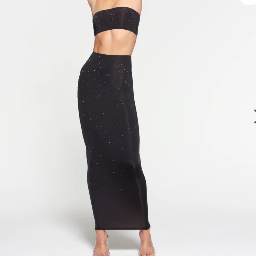 SKIMS x Swarovski Maxi Skirt, Sz 4X, NWT